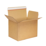 Krabica z trojvrstvového kartónu 304x216x220 mm, samolepiace klopy, A4 formát