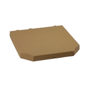 Krabica na pizzu 330x330x30mm, bez potlače, hnedá