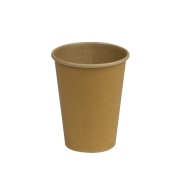 Papierový kelímok COFFEE TO GO 400 ml, priemer 90 mm, hnedý - kraft