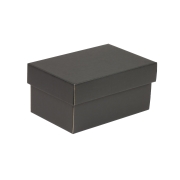 Darčeková krabička s vekom 200x125x100 mm, čierna