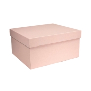 Darčeková krabička s vekom 300x300x150 mm, ružová