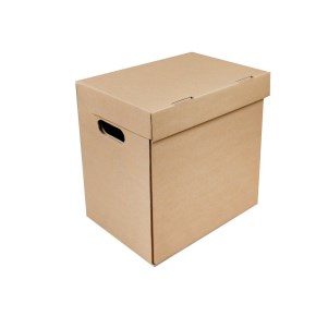 Archivačná krabica A3 420x325x310 mm, s vekom a bočnými otvormi