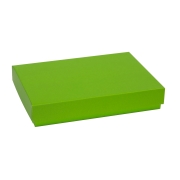 Darčeková krabica s vekom 300x200x50/40 mm, zelená