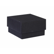 Darčeková krabička dno a veko 50x50x30 mm, čierna