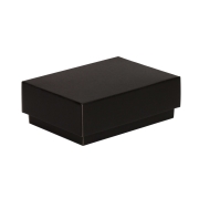 Darčeková krabička s vekom 150x100x50 mm, čierna