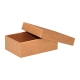 Darčeková krabička s vekom 150x100x50 mm, hnedá-kraft