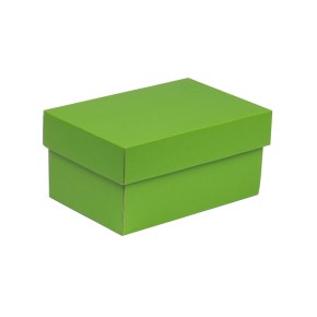 Darčeková krabička s vekom 200x125x100/40 mm, zelená