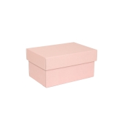 Darčeková krabička s vekom 200x125x100 mm, ružová