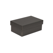 Darčeková krabička s vekom 250x150x100/40 mm, čierna