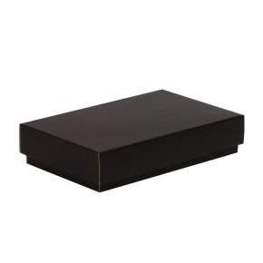 Darčeková krabička s vekom 250x150x50 mm, čierna