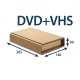 Kartonový obal pre DVD / VIDEO, 205x140x max.60, 3VVL