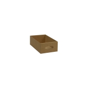 Kartónový šuplík malý, hnedý 115x196x65 mm
