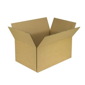 Krabica z päťvrstvového kartónu 381x253x177 mm, samosvorné dno