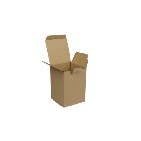 Krabica z trojvrstvého kartónu se zámočkom 105x105x147 mm