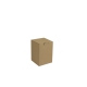 Krabica z trojvrstvého kartónu se zámočkom 105x105x147 mm