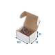 Krabica z trojvrstvového kartónu 105x74x52, minikrabička, FEFCO 0471