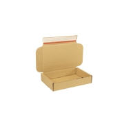 Krabica z trojvrstvového kartónu 220x150x42 mm pre tlačoviny A5, lepiaca páska