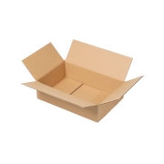 Krabica z trojvrstvového kartónu 294x194x78, klopová (0201) kraft Krabica z trojvrstvového kartónu 294x194x78, klopová (0201) kraft