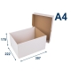 Krabica z trojvrstvového kartónu 307x222x170 pre tlačoviny A4