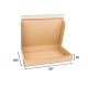 Krabica z trojvrstvového kartónu 347x255x50 mm pre tlačoviny, lepiaca páska