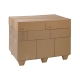 Krabica z trojvrstvového kartónu 394x294x180, klopová (0201)