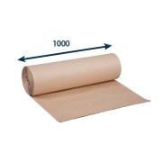 Papier baliaci - Rola - šedák š.1000, 90g/m2 rola po 10 kg