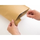 Papierová obálka zásielková 210x340 mm, samolepiace a odtrhávacie pásky, hnedá - kraft