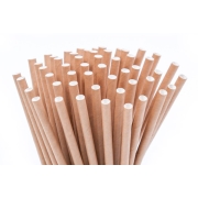 Papierová slamka JUMBO 200x8 mm, hnedá Papierová slamka JUMBO 200x8 mm, hnedá