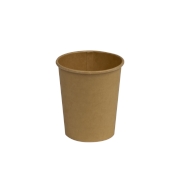 Papierový kelímok COFFEE TO GO 280 ml, priemer 80 mm, hnedý - kraft