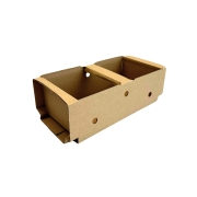 Papierový košík 230×120×82 s uškom na ovocie 1 kg