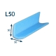 Penový polyetylén Profil L=50, 1ks = 2bm