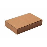 Poštová krabica 255x160x25 mm, do schránok, hnedá