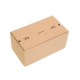 Rýchlouzatváracia krabica 3VVL 335x214x128 mm, lepiaca a trhacia páska, kraft