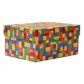 úložná krabica s vekom 300x215x150 mm, dekor 150002