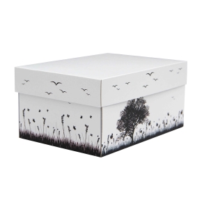 úložná krabica s vekom 300x215x150 mm, dekor 150008