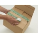 Zásielková krabice REVERSE 230x165x115 mm, samolepiace klopy
